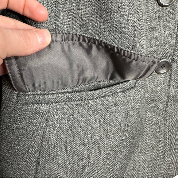 Le Suit Blazer Grey Size 6 - Picture 4 of 16